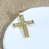 Collier Vintage en cuivre, pendentif croix, Punk, boîte à bijoux, chaîne, cadeau de fête d'anniversaire pour hommes et femmes