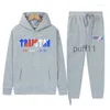 Tute da uomo Designer Tuta Trapstar Marchio stampato Abbigliamento sportivo Uomo Abbigliamento invernale Caldo due pezzi Set Felpa con cappuccio allentata Sweatshir Dhlpi NZSZ