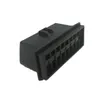 Car OBD plug 16 pin interface, driving computer detection and diagnosis socket, KET OBD2 female head with terminal