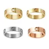 Love Ring luksusowa biżuteria pierścienie midi dla kobiet Tytanium stal stalowy stalowy Process Process Process Akcesoria NIGDY FADE NOT ALERGIC237L