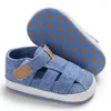 Sandals Born Baby Boys Summer Infant Kids Anti-Slip Shoes Toddler Soft Sole Hollow Out 0-18M Drop Delivery Maternity Dhpjz