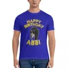 Camisetas sin mangas para hombre, camiseta de Abbi de feliz cumpleaños de Broad City, ropa clásica Kawaii de talla grande