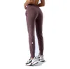 LL Yoga Flared Pants Groove Summer Ladies High Waist Slim Fit Belly Bell-bottom Trousers Shows Legs Long Yoga Fitness Net Red Fashion564