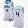 Custom Mens women youth kids charlotte''Hornets''4 Devonte''Graham 5 Nicolas''Batum Vintage basketball jersey green camo