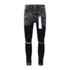 Jeans roxos calças de grife mens jeans homens jeans designer pant para homens preto 2023 novo estilo bordado autocultivo e pés pequenos moda feminina tamanho 29-40