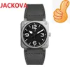 high quality Sports Designer Wristwatch 41mm Quartz Movement Time Clock Watch Leather Band offshore montre de luxe men watches292m