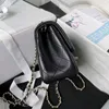 10A Qualidade Espelho Cross Body Bag Vintage Clássico Pele De Carneiro Diamante Malha Flap Bolsa Mulheres Sacos De Corrente De Veludo Ombro Hobo Bolsa Bolsa Tote Carteira Bolsa Futebol