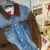 Primavera uomo solido bavero giacche di jeans moda moto jeans giacche s slim fit cotone cappotto casual oversize A13 231229