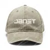 Bonés de bola Jackson Janet Bordado Chapéus Mens Mulheres Esportes Chapéu de Beisebol Hip Hop Personalizado Feito Texto Personalizado Cowboy Trucker Cap