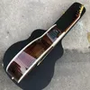 Abalone wszystkie lite drewno ręcznie robione czerwone świerk top Indie Rosewood Acoustic Guitar 2023