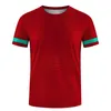 T-shirt da uomo 2023 T-shirt Badminton Asciugatura rapida Uniforme da ping pong Abbigliamento Abbigliamento sportivo da ragazzo T-shirt a maniche corte stampata