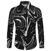 Camisas casuais masculinas vintage listrado granular impresso camisa confortável breasted cardigan moda superior rua wear