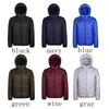 Down Jacket Men's 90% White Duck Down Super Light Down Jacket Men's Lightweight Thermal Coat Hooded Feather Coat 231229