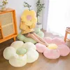 90cm Big Size Beautiful Flower Plush Pillow Toy Soft Cartoon Plant Sunflower Stuffed Doll Chair Sofa Cushion Birthday Gifts 231229