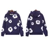 Hoodies للرجال Xuua Sweatshirts Denim Tears Mainline Kapok Hoodie مع مجموعة من الرجال والنساء المطبوعين للرجال والنساء.