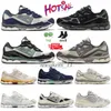 Designer Gel NYC Urbancore Serie Marathon Scarpe da corsa Farina d'avena Cemento Navy Acciaio Grigio ossidiana Crema Bianco Nero Ivy Outdoor Trail Sneakers B1YI #