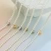 Viviennely Westwoodly émail Saturn perle collier ras du cou chaîne femme Instagram pur désir collier