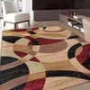 Geometric Circle Carpet for Living Room Decor Sofa Table Large Area Rugs Antislip Hallway Balcony Bedroom Alfombra 231229