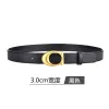 mirror quality luxury Designer belts for womens Fashion Smooth Buckle belts Retro Thin Waist Belts Genuine Cowhide Optional business classic casual style belts