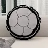 Designer Round Pillow C Luxury Cushion Throw Pillow Soft Soffa Back Cushion Living Room Pillows 4 Styles Pillow Case Headrost Backing Block