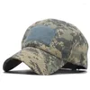 Ball Caps Fashion Mężczyźni Kobiety Kamuflabowe czapka baseballowa oddychająca Summer Sports Sport Snapback Hip Hop Jungle Tactical Tat Hats EP0403