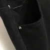 designer jeans dames luxe kleding voor dames herfstbroeken mode driehoek logo meisje broek met rechte pijpen 30 december