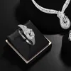 Necklace Earrings Set Fashion Dubai Bride Jewelry Luxury Design For Women's Holiday Added 4 Kinds Of Wedding Joy