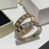 Designer smycken lyxarmband VCF Kaleidoscope 18K Gold Van Clover Armband med glittrande kristaller och diamanter Perfekt gåva för kvinnor flickor MR01