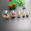 Bottles 15/20/30X Glass Dome Pendant Display With Cork Base Jars Cover Cloche DIY Micro Landscape Plant Container Decor Craft