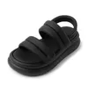 S Sandálias Plataforma Microfibra Microfibra Luz Punk Goth Roma Mulheres Fisherman Sapatos Chunky Hook Loop Fechamento O 474 Sandal Fiherman Sapato CLURERE