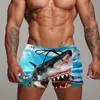 Herr shorts män hawaiian badstammar 3d tryckta mesh strand pantalones cortos sommar fitness sportbyxor lösa hemkläder botten