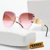 Designerskie okulary przeciwsłoneczne dla damskich męskie okulary soczewki Pełna ramka Uv400 kolorowe vintage Ladys Master Sun Glasses Luksusowy Oversize Adumbral z oryginalnym pudełkiem SAC4