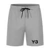 Shorts pour hommes Marque Y3 Hommes Gym Jogging Beach Vêtements Mode Casual Été Respirant Fitness Running Pantalons de survêtement