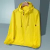 Giacca estiva con cappuccio Uomo Donna Impermeabile Protezione solare Abbigliamento Pesca Caccia Abbigliamento Giacca a vento in pelle ad asciugatura rapida 231229