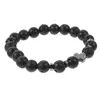 Charme Pulseiras Cruz Pulseira Beads Homens Mulheres Stretch Católico