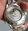 Relógios de pulso masculinos clássicos mais vendidos 2 estilos 007 42MM mostrador PRETO CaL. 8800 movimento safira moldura cerâmica data automática dois tons pulseira relógios masculinos de super qualidade