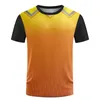 T-shirts pour hommes 2023 vêtements d'entraînement à séchage rapide hommes Badminton Tennis de Table à manches courtes femmes Fitness garçons T-shirt surdimensionné