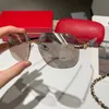 Carti Mens Tasarımcı Güneş Gözlüğü Kadınlar Moda Gözlükler Büyük Boy Polarize Bufalo Boynuzları Anti Mavi Işık UV lens Kaplama Çift2
