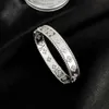Bijoux de créateur Bracelet de luxe VCF Kaléidoscope Bracelet Van Clover en or 18 carats avec cristaux étincelants et diamants Cadeau parfait pour femmes filles K393