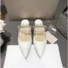 JC Jimmynessity Choo Style Lady Lady New Slippers Slipper High Quality Quality Shoes Highheeled Party Party High Heel Sandals Slippers ao ar livre Class de marca de luxo