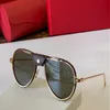 Designer legal óculos de sol para homens mulher sapo vintage couro óculos de sol moda condução reflexiva armações de metal lentes de proteção uv wi