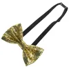 Bow Ties Tie Groom Bachelor Party Men's Sequin Bowtie For Pretied Man