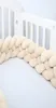 4 Strands Braid Baby Crib Bumper Knot Bed Bumper Nursery Cradle Baby Bedding Room Decor Crib Protector 12cm and 15cm Height 2205264272537