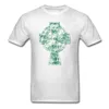 Męskie koszule 2023 Modna marka o-dół oversize styl tee Style Cross Irish Apparel koszulka bawełniana T-shirt