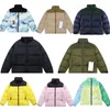 Jacka designer jacka puffer jacka ner bomullsjackor designer kappa män kvinnor blixtlås med broderliga bokstäver fickor vinter streetwear