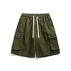 Shorts pour hommes Loisirs Cargo Hommes Hipster Casual Sports Nickel Pantalon Solide Couleur Tendance Haute Qualité