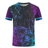 Men's T Shirts 2023 T-shirts Badminton Quick Drying Uniform Table Tennis Clothing Boys' Large Sportswear Printed Short Sleeve T-shirt