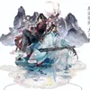 Portachiavi Dao Zu Shi Supporto in acrilico Wei Wuxian Lan Wangji Danmei Anime Periferico MDZS Desk Display Collection Room Decor Accessori