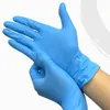 Gants en nitrile noir jetables, 100 pièces, gants en Latex, outils de nettoyage, travail rose, PVC TPE Guantes, ensemble de gadgets de cuisine, 231229