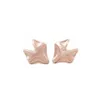 De senaste elementen Fox's Head Stud Earrings Gold for Women Whole194i